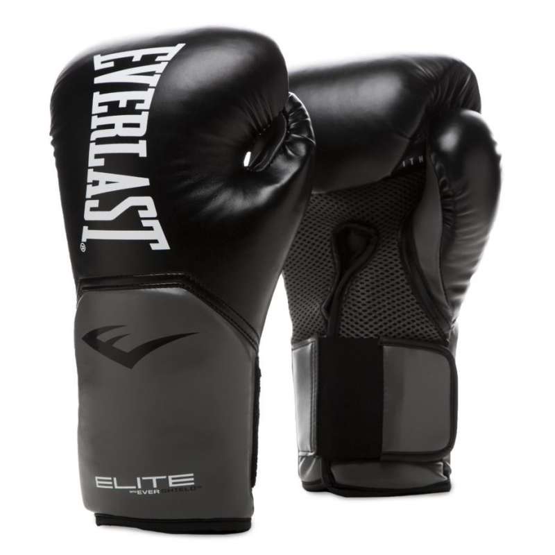 Guantes De Boxeo Negros-Dorado Everlast Training Gloves - Compra