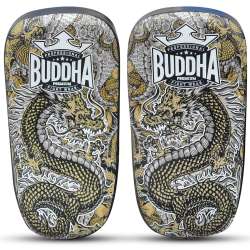 Paos curvados piel Buddha dragón blanco3