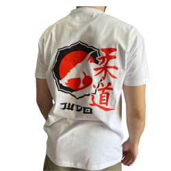 Camiseta blanca Utuk Fightwear judo