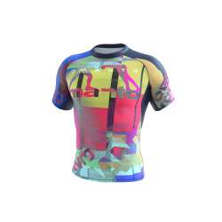 Rashguard MMA Manto neon abstract