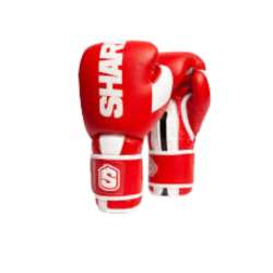 Guantes boxeo Shark megalodon rojo